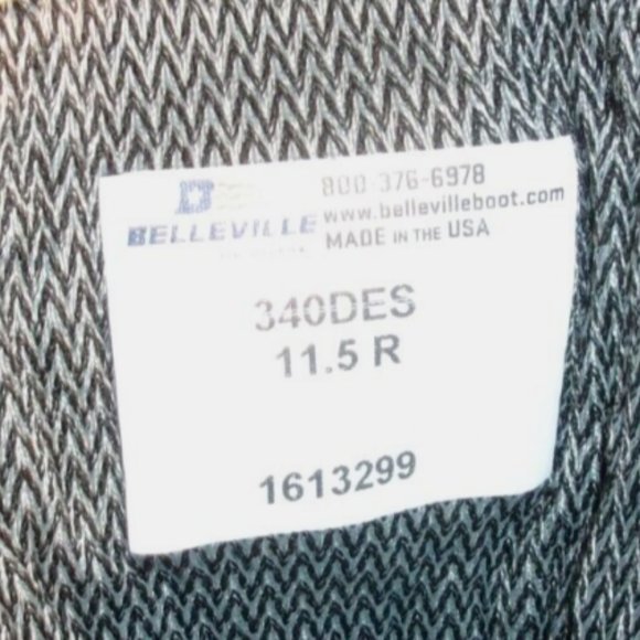 BELLEVILLE 340DES GORE-TEX COLD WEATHER COMBAT BOOTS 11.5 R TAN SAND EC 322
